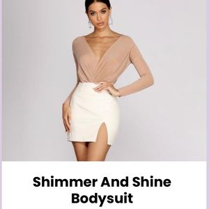 MAKE ME AN OFFER - SHIMMER AND SHINE BODYSUIT